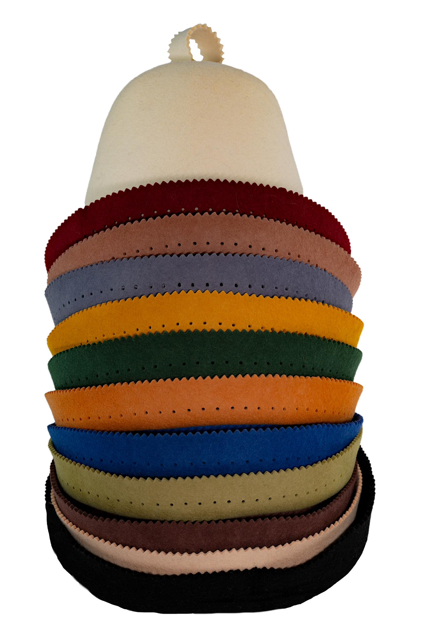 NeSowok® Saunamütze aus 100 % Merinowolle – Nahtlos– 2 Größen – Saunahut für Herren & Damen