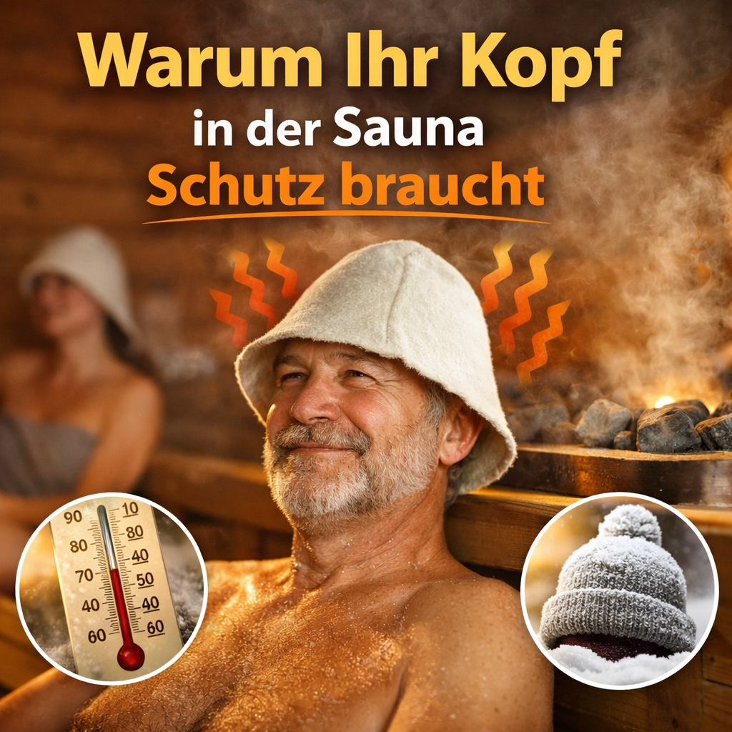 Warum trägt man einen Saunahut?