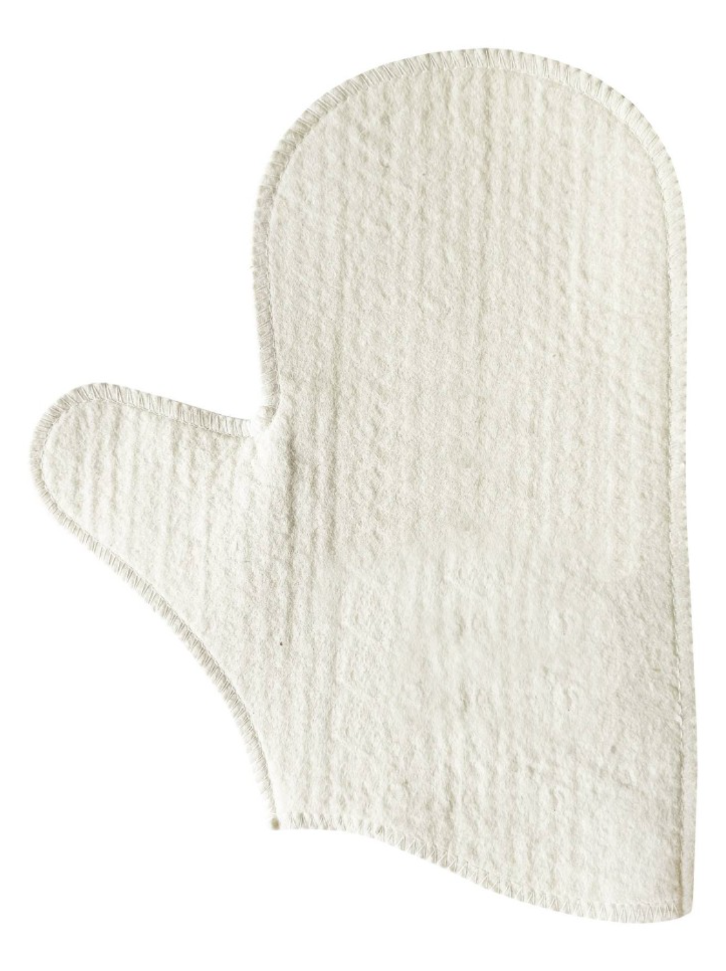 Saunahandschuh Wollfilz